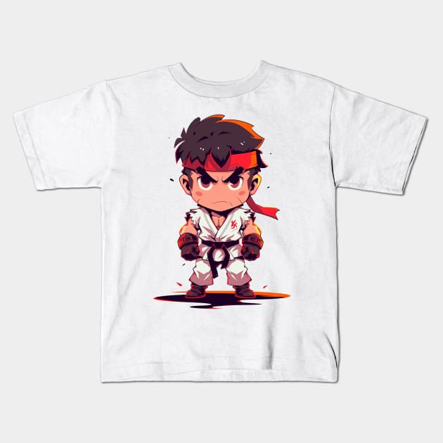 ryu Kids T-Shirt by lets find pirate